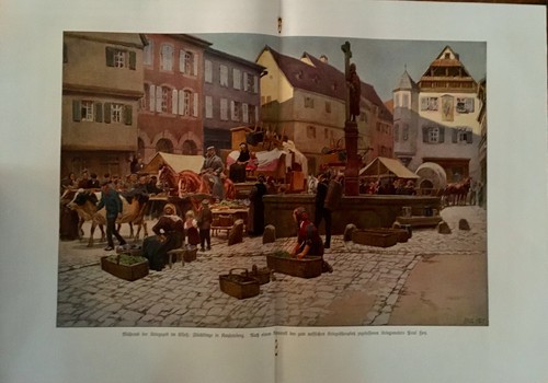 Kunstdruck flüchtlinge - kunstdruck, in
