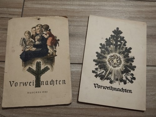 Zwei alte kalender 1943 und - zwei,